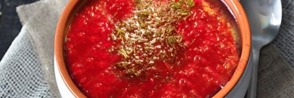 Борщ с мясом