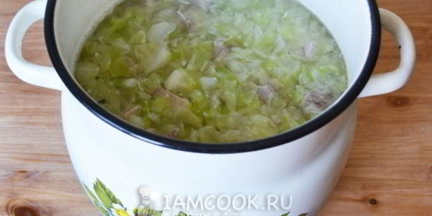 борщ с пампушками