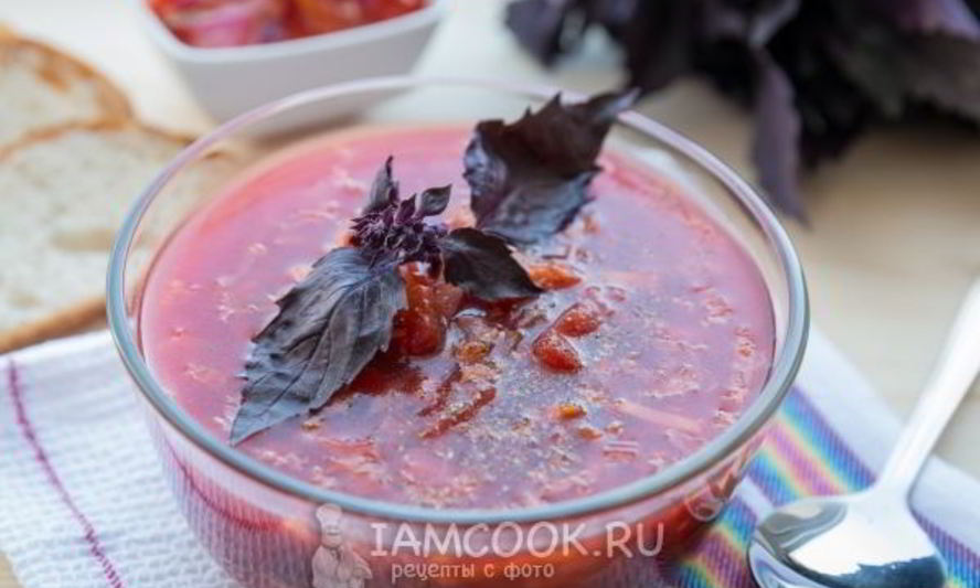 Рецепт борща с пекинской капустой