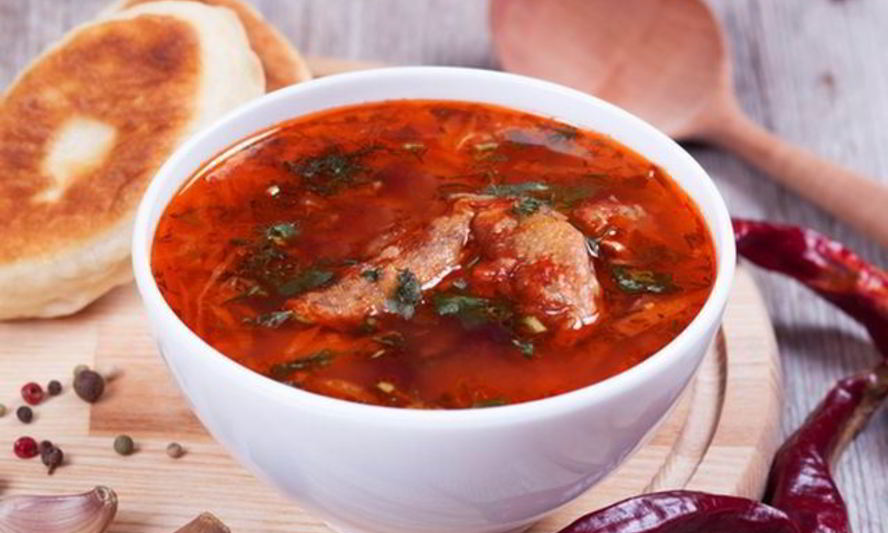 Рецепт борща с селедкой