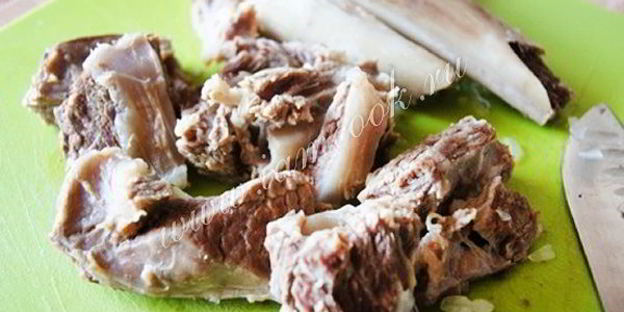 борщ с телятиной