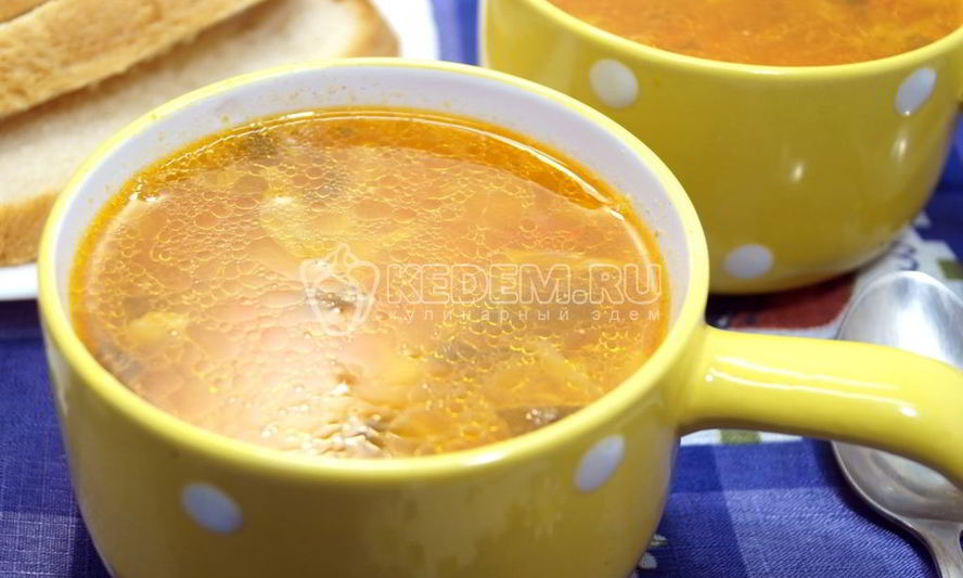 Рецепт борща со щавелем и овощами