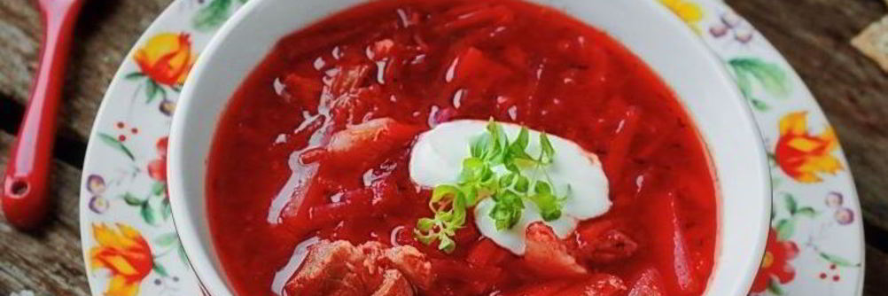 Борщ со свеклой без капусты