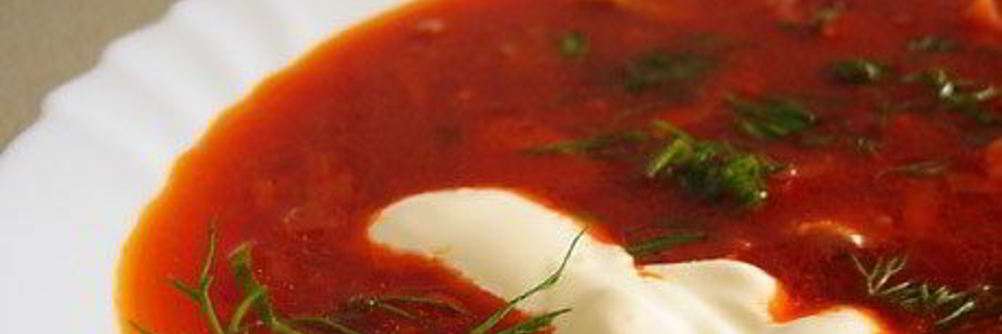 Борщ со свежей капустой