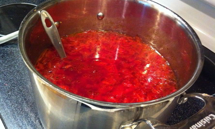 Рецепт борща украинского