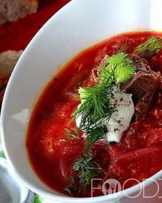 Борщ в мультиварке