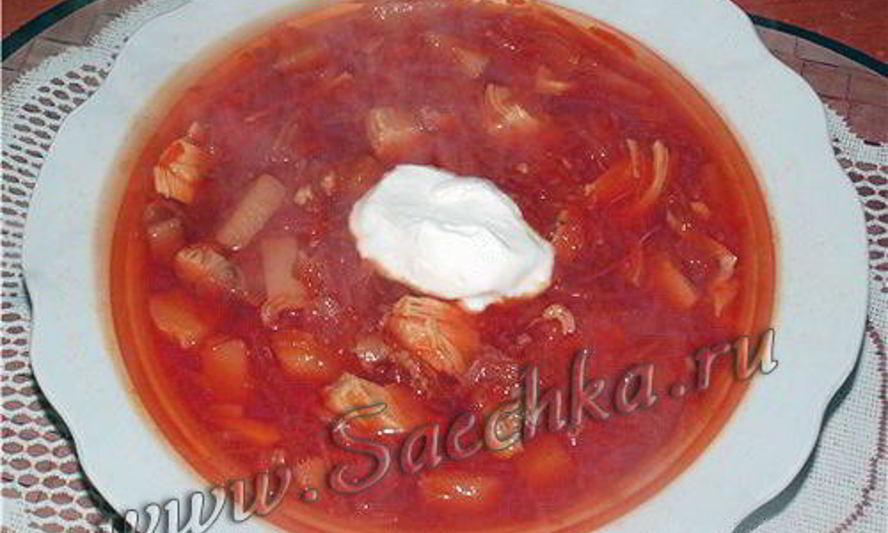 Рецепт борщика