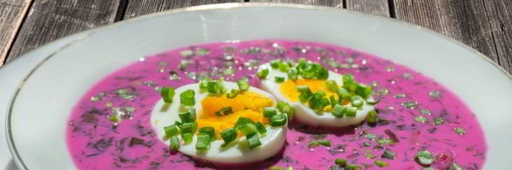 Классический холодный борщ