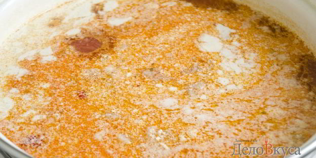 красный украинский борщ со свеклой