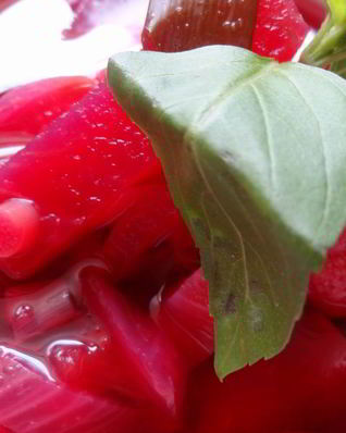 Летний борщ с бататом