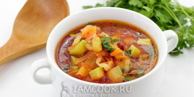 летний борщ