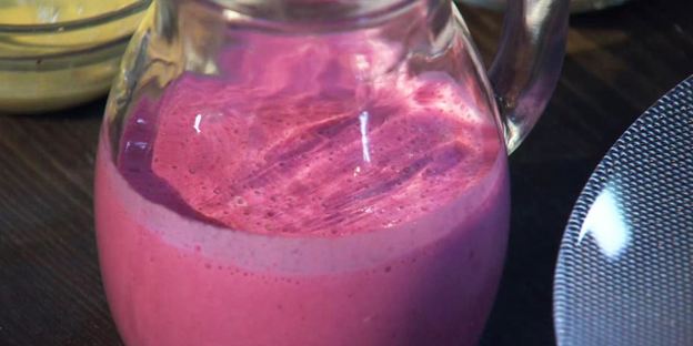 литовский холодный борщ