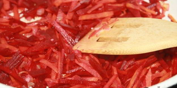 постный борщ с нутом без картофеля