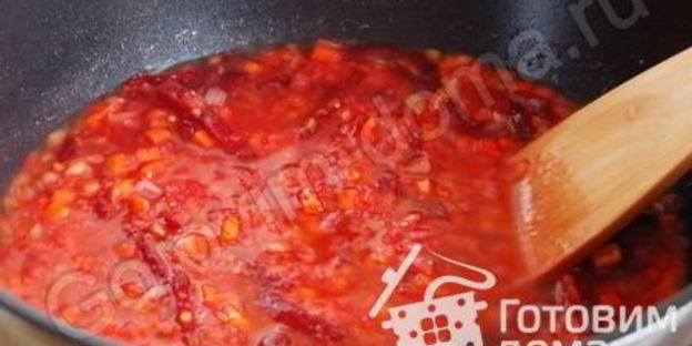 постный борщ