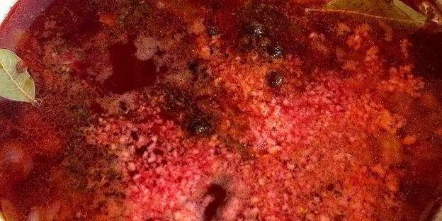 русский борщ