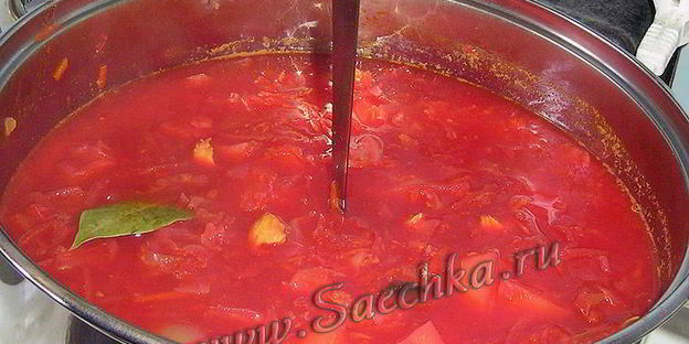 украинский борщ