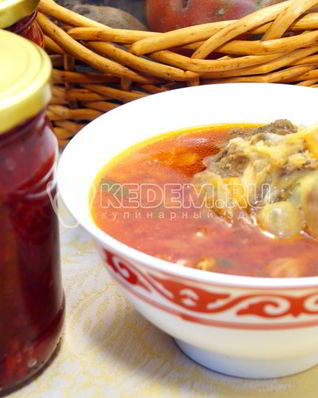 Заправка для борща на зиму