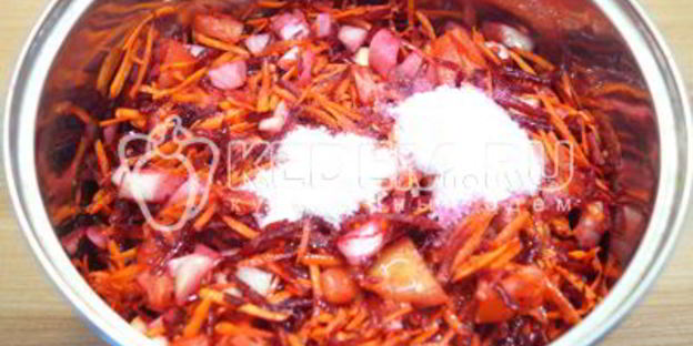 заправка для борща на зиму