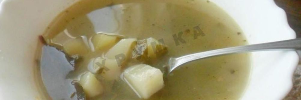 Зеленый борщ с щавелем в мультиварке