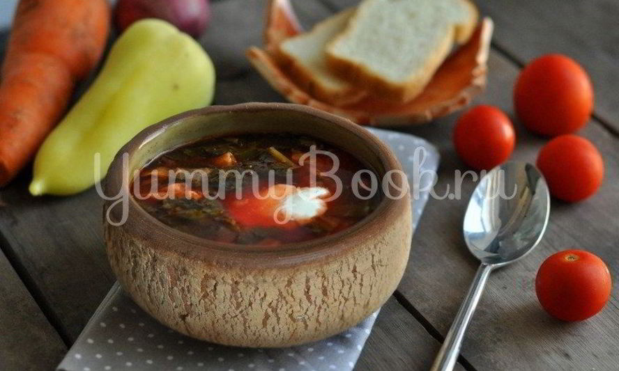 Рецепт зеленого борща в мультиварке