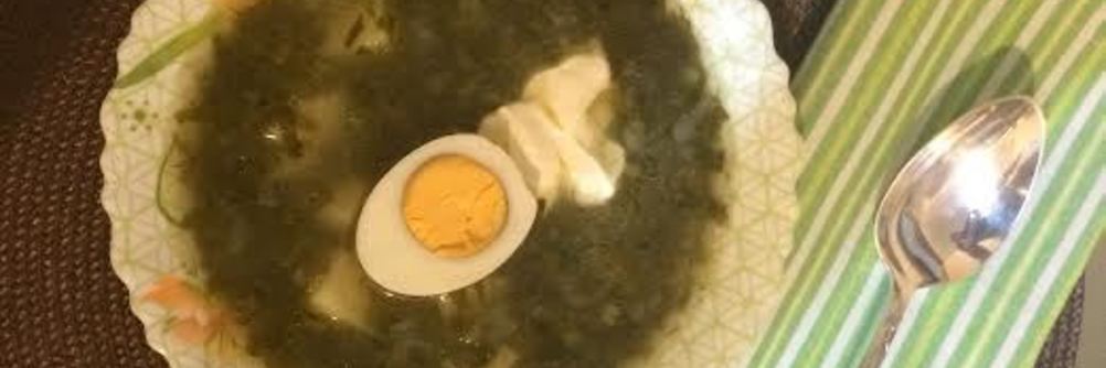 Зеленый борщ