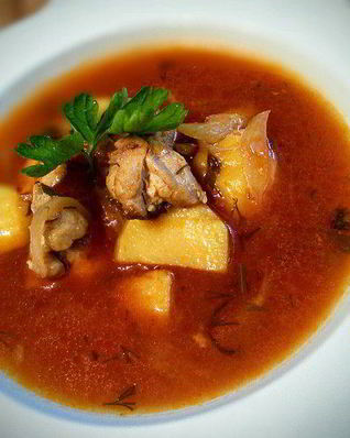 Буйабес с курицей Bouillabaisse de poulet