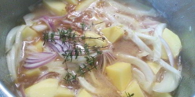 буйабес с курицей bouillabaisse de poulet