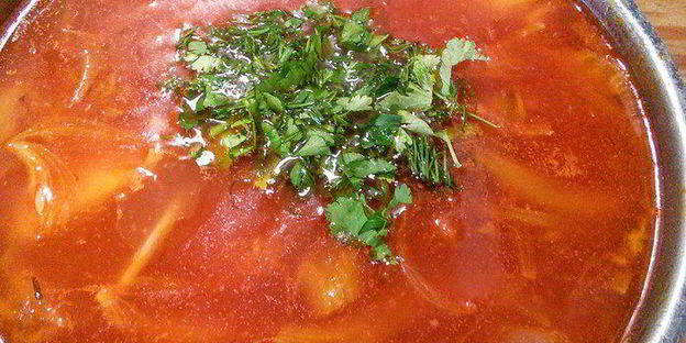 буйабес с курицей bouillabaisse de poulet