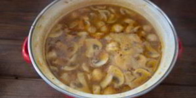диетический грибной суп с шампиньонами