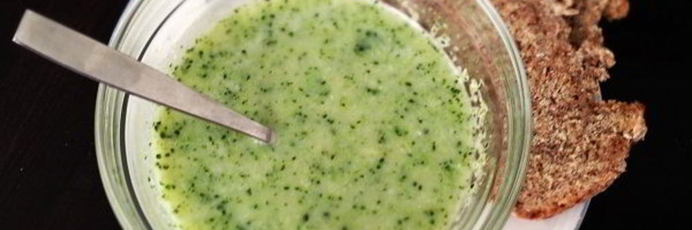 Диетический суп из брокколи