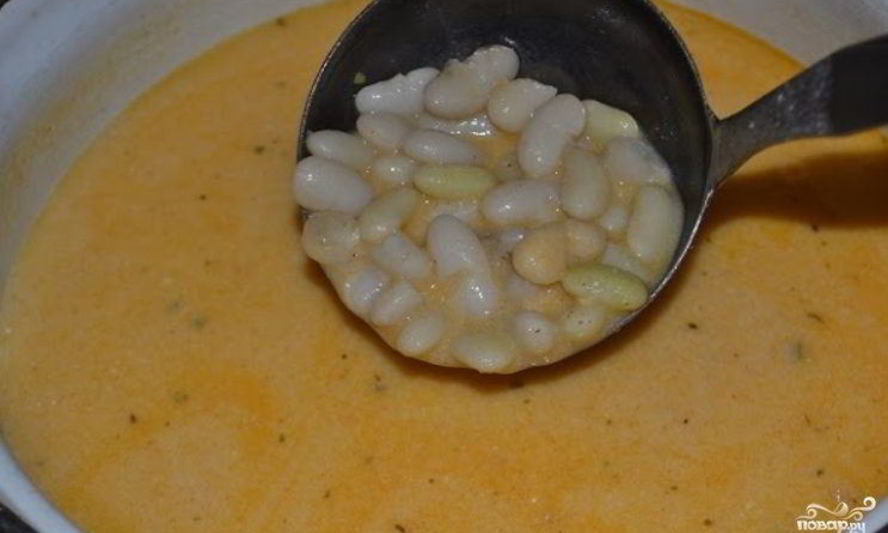 Рецепт фасолевого супа на сметане