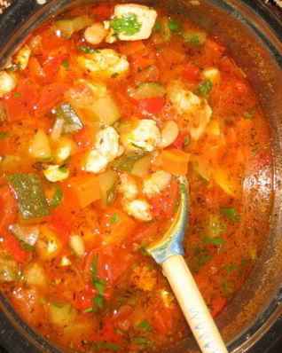 Фасолевый супчик с индейкой