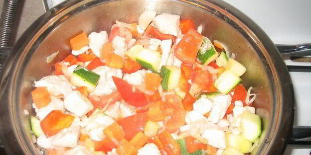 фасолевый супчик с индейкой