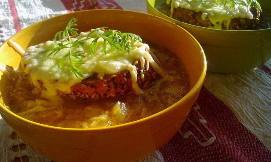 Рецепт французского лукового супа