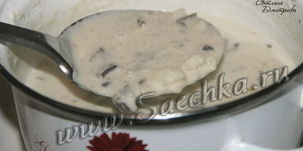 грибной крем-суп