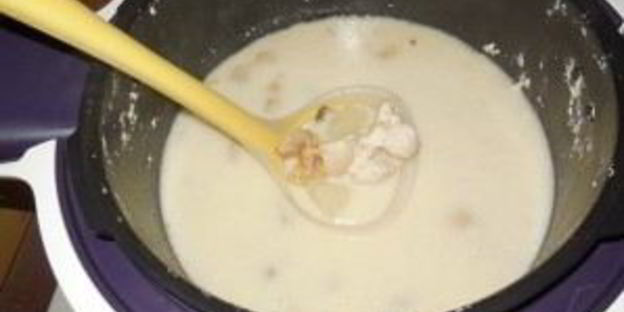 грибной суп из шампиньонов с плавленым сыром