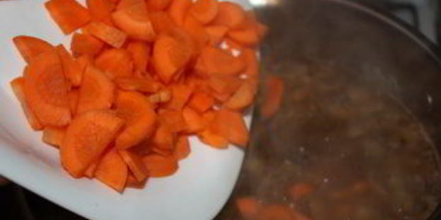 грибной суп с перловой крупой