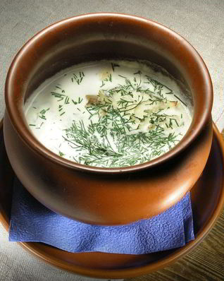 Грибной суп с плавленым сыром