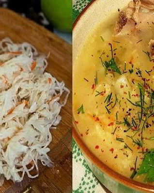 Капустняк из квашеной капусты