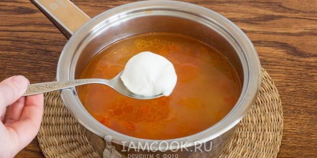 картофельно-томатный суп