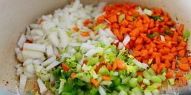 картофельный крем-суп с зеленью