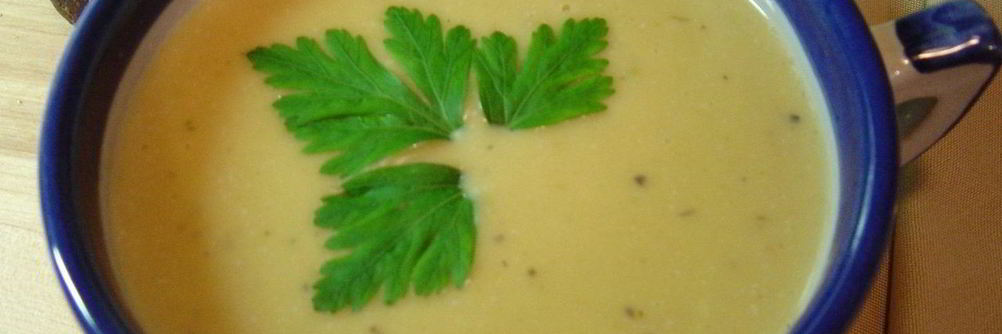 Картофельный суп с пореем