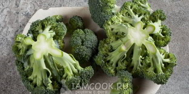 крем-суп из брокколи постный