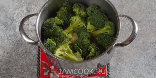 крем-суп из брокколи постный