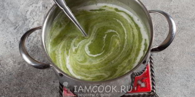 крем-суп из брокколи постный