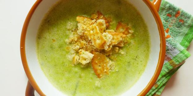 крем-суп из горошка