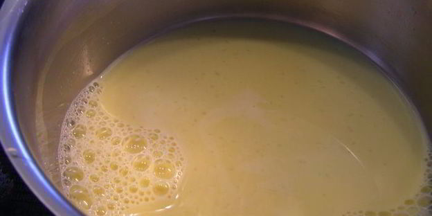 крем-суп с цветной капустой и рисом