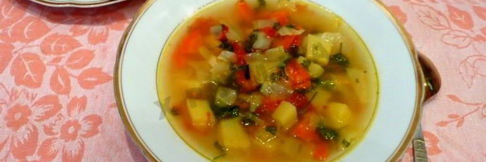 Крестьянский суп с капустой