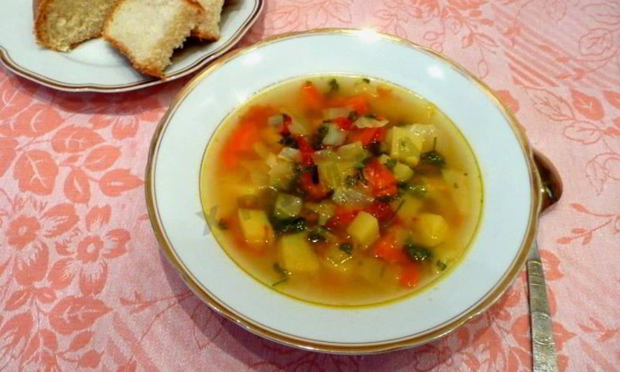 Рецепт крестьянского супа с капустой