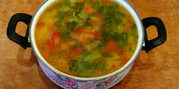 крестьянский суп с капустой